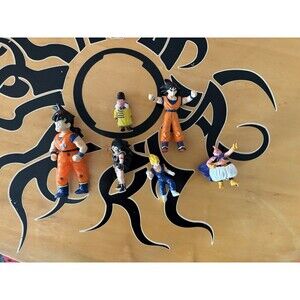 Vintage Dragon Ball Z Figure Lot Goku Vegeta Majin Buu Kai Supreme 6pcs DBZ